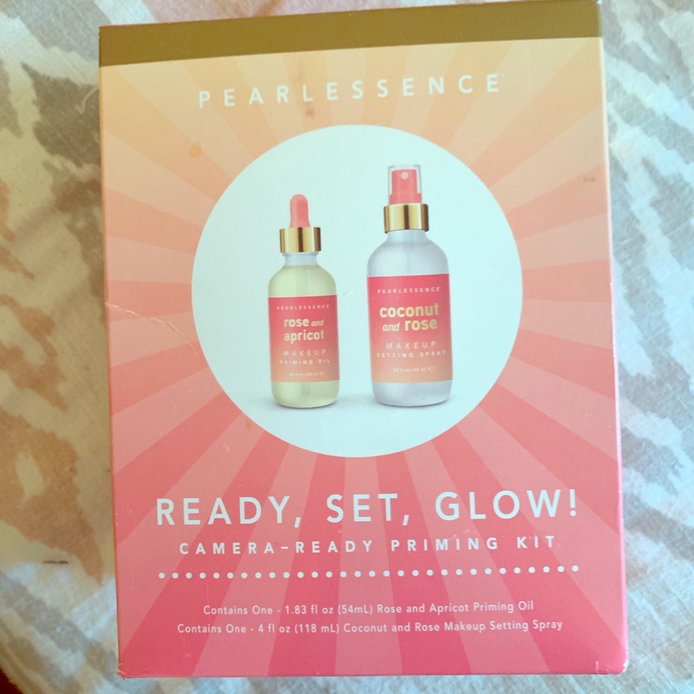 Pearlessence ready set glow prep and prime set